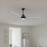 Matthews Fan Company - AKLK-TB-BN-56 - 56" Ceiling Fan - Alessandra - LK - Textured Bronze