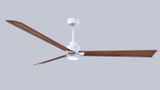 Matthews Fan Company - AKLK-MWH-WN-72 - 72" Ceiling Fan - Alessandra - LK - Matte White