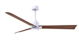Matthews Fan Company - AKLK-MWH-WN-56 - 56" Ceiling Fan - Alessandra - LK - Matte White