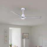 Matthews Fan Company - AKLK-MWH-BW-56 - 56" Ceiling Fan - Alessandra - LK - Matte White