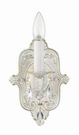Crystorama - 5021-AW-CL-MWP - One Light Wall Sconce - Paris Market - Antique White