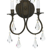 Crystorama - 5012-EB-CL-MWP - Two Light Wall Sconce - Ashton - English Bronze