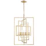 Crystorama - 339-GA - Seven Light Chandelier - Capri - Antique Gold