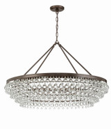 Crystorama - 278-VZ - Eight Light Chandelier - Calypso - Vibrant Bronze