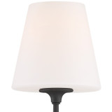 Crystorama - 2441-OP-BF - One Light Wall Sconce - Sylvan - Black Forged