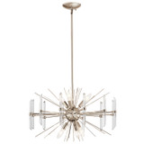 Kichler - 44275PN - Six Light Chandelier - Eris - Polished Nickel