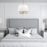 Crystorama - 2255-PN - Five Light Mini Chandelier - Westwood - Polished Nickel