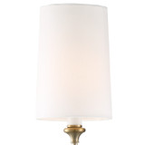 Crystorama - 2242-VG - Two Light Wall Sconce - Sylvan - Vibrant Gold
