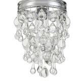 Crystorama - 131-CH - One Light Mini Chandelier - Calypso - Polished Chrome