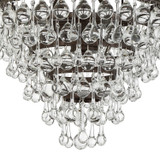 Crystorama - 130-VZ - Three Light Mini Chandelier - Calypso - Vibrant Bronze