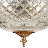 Crystorama - 117-10-OB - Two Light Flush Mount - Radley - Olde Brass