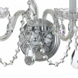 Crystorama - 1033-CH-CL-S - Three Light Wall Sconce - Traditional Crystal - Polished Chrome