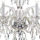 Crystorama - 1005-CH-CL-MWP - Five Light Chandelier - Traditional Crystal - Polished Chrome