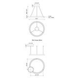 Kuzco Lighting - PD80332-WH-UNV-010 - LED Pendant - Cumulus Minor - White