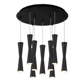 Kuzco Lighting - MP42502BK-09 - LED Pendant - Robson - Black