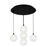 Kuzco Lighting - MP3106BK-05 - LED Pendant - Bolla - Black