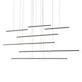 Kuzco Lighting - MP14970-BK-UNV-010 - LED Pendant - Chute Motion - Black