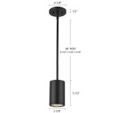 Kuzco Lighting - EP264106-BK - LED Outdoor Pendant - Nordic - Black