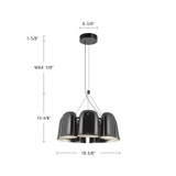 Kuzco Lighting - CH21120-VB-UNV - LED Chandelier - Bell - Vintage Brass