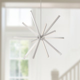 Kuzco Lighting - CH14356-BN-UNV - LED Chandelier - Sirius - Brushed Nickel