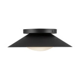 Kuzco Lighting - WS77909-BK/OP - LED Wall Sconce - Cleo - Black/Opal Glass