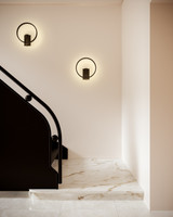Kuzco Lighting - WS27713-BK-3WCCT-UNV - LED Wall Sconce - Roda - Black