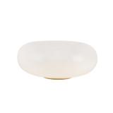 Kuzco Lighting - TL12413-VB/OP - LED Table Lamp - Nimbus - Vintage Brass/Opal Glass