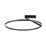 Kuzco Lighting - SF27731-BK-3WCCT-UNV - LED Semi-Flush Mount - Roda - Black