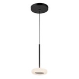 Kuzco Lighting - PD97204-BK/FR - LED Pendant - Stephord - Black/Frosted Glass