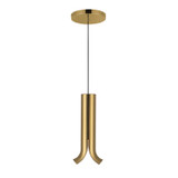 Kuzco Lighting - PD89709-MRB - LED Pendant - Husk - Metallic Brass