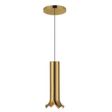 Kuzco Lighting - PD89709-MRB - LED Pendant - Husk - Metallic Brass