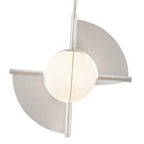 Kuzco Lighting - PD65116-PN/OP-UNV - LED Pendant - Scorpio - Polished Nickel/Opal Glass