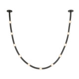 Kuzco Lighting - PD39310-BK/OP-UNV-010-RT - LED Pendant - Corda - Black/Opal Glass