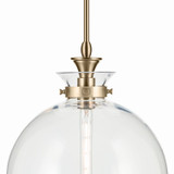 Kichler - 52779CPZCLR - One Light Pendant - Laria - Champagne Bronze