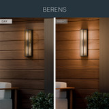 Kichler - 59216BKT - Two Light Outdoor Wall Mount - Berens - Textured Black