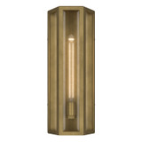 Kichler - 59215NBR - One Light Outdoor Wall Mount - Berens - Natural Brass