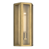 Kichler - 59214NBR - One Light Outdoor Wall Mount - Berens - Natural Brass