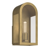 Kichler - 59200NBR - One Light Outdoor Wall Mount - Marea - Natural Brass