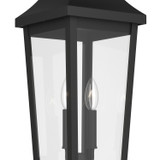 Kichler - 59197BKT - Two Light Outdoor Post Lantern - Cleary - Textured Black