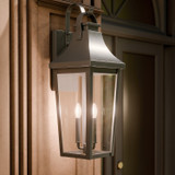 Kichler - 59196OZ - Three Light Outdoor Wall Mount - Cleary - Olde Bronze