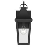 Kichler - 59193BKT - One Light Outdoor Wall Mount - Cleary - Textured Black