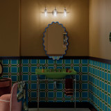 Kichler - 55252PN - Three Light Bath - Niccol - Polished Nickel