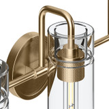 Kichler - 55252CPZ - Three Light Bath - Niccol - Champagne Bronze