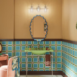 Kichler - 55252CPZ - Three Light Bath - Niccol - Champagne Bronze