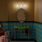 Kichler - 55252CPZ - Three Light Bath - Niccol - Champagne Bronze