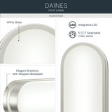 Kichler - 55247NILED - LED Bath Bar - Daines - Brushed Nickel