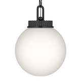 Kichler - 52866BK - One Light Pendant - Andorra - Black