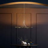 Kichler - 52856CPZ - Five Light Chandelier - Palmela - Champagne Bronze