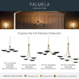 Kichler - 52855CPZBK - Four Light Chandelier - Palmela - Champagne Bronze
