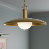 Kichler - 52835LBR - LED Pendant - Kurio - Lacquered Brass